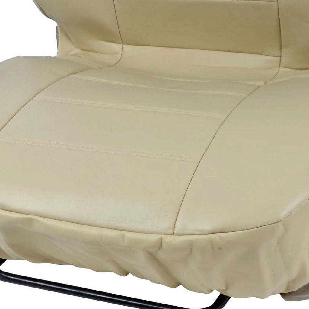 PU Leather Seat Covers for SUV and Van 3 Rows, Black M176