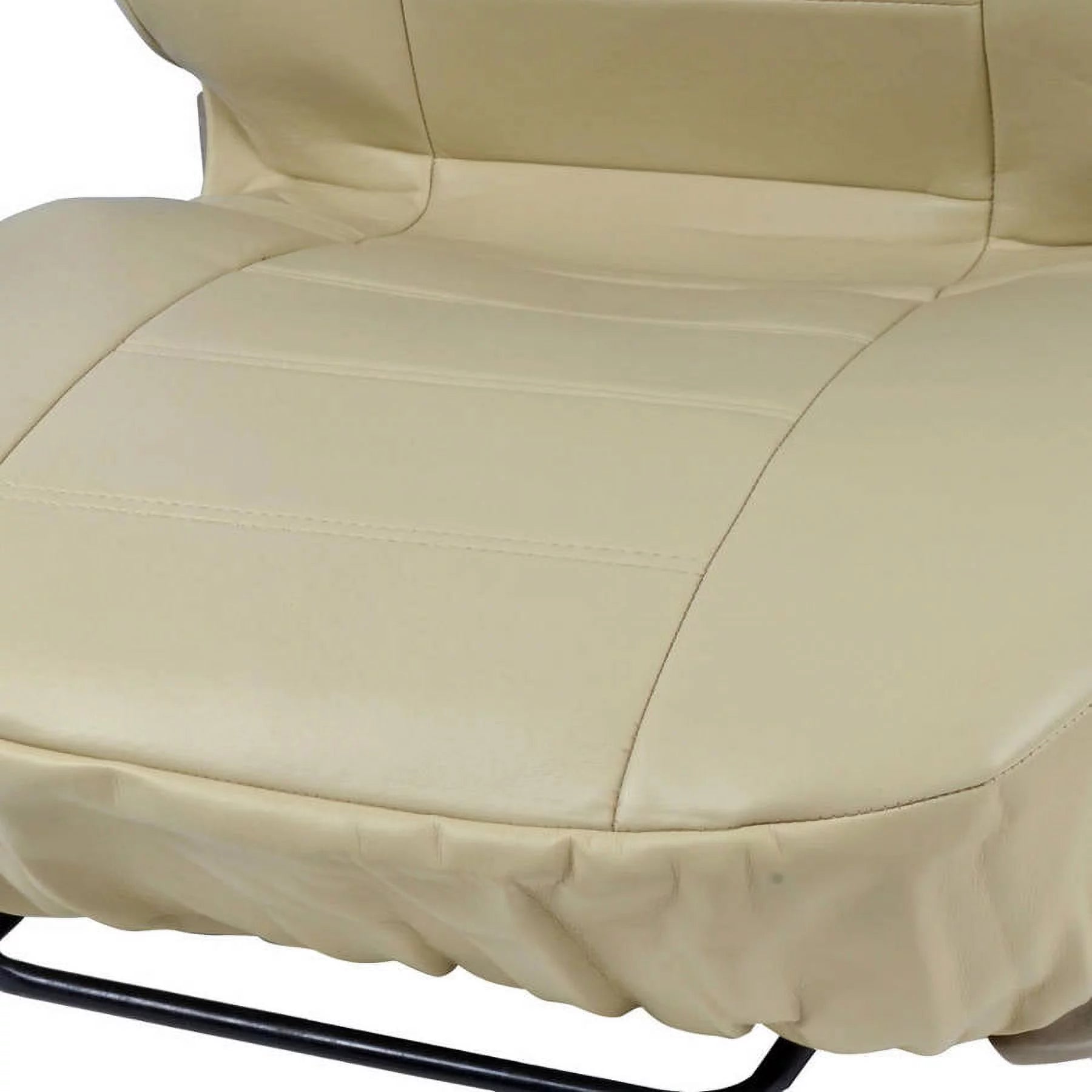 PU Leather Seat Covers for SUV and Van 3 Rows, Black M176