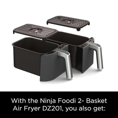 10QT 6-in-1 DualZone Air Fryer with 2 Independent Baskets B40403