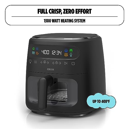 8 QT Digital Air Fryer with Touch Screen, Timer and Auto Shut-off, Lavender L33592
