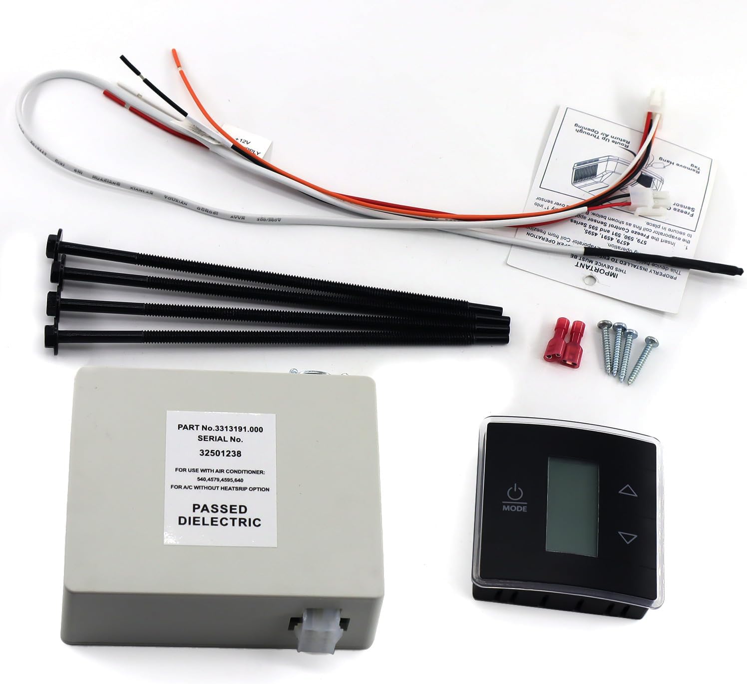 RV Wall Thermostat and Relay Box for Camper Air Conditioners B545