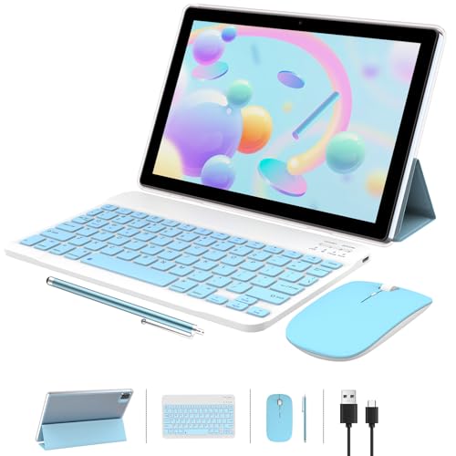 Android Tablet 10.1 Inch with Keyboard, 64GB ROM, 8GB RAM V203