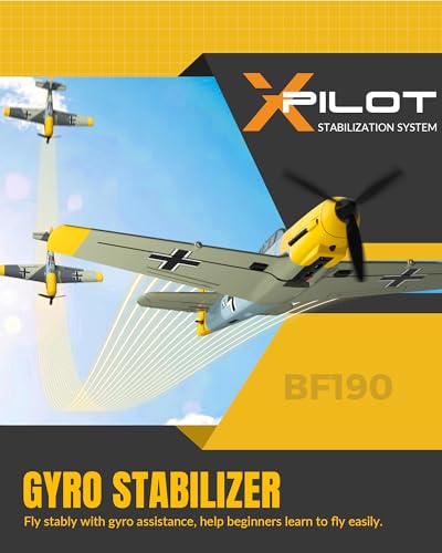 RC Plane 3 Channel Remote Control Airplane Fighter Toy, 2.4GHz 6-axis Gyro, Easy to Fly for Adults Kids Beginners B2466