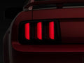 Raxiom Gen5 Tail Lights; Black Housing; Smoked Lens (05-09 Mustang)