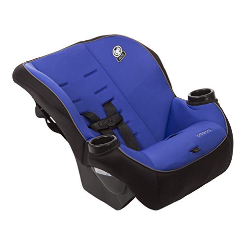 2-in-1 Convertible Car Seat, Rear-Facing 5-40 lb, Forward-Facing 22-40 lb, up to 43 in, Blue E632