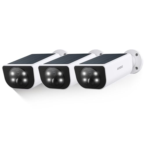 2K Wireless Security Camera Outdoor with AI Motion Detection and Solar Charging B676