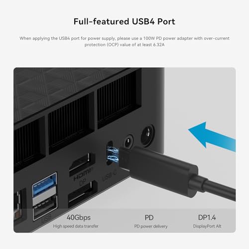 Gaming Mini PC with AMD Ryzen 9, 32GB DDR5, 1TB SSD B136572