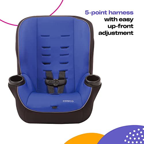 2-in-1 Convertible Car Seat, Rear-Facing 5-40 lb, Forward-Facing 22-40 lb, up to 43 in, Blue E632