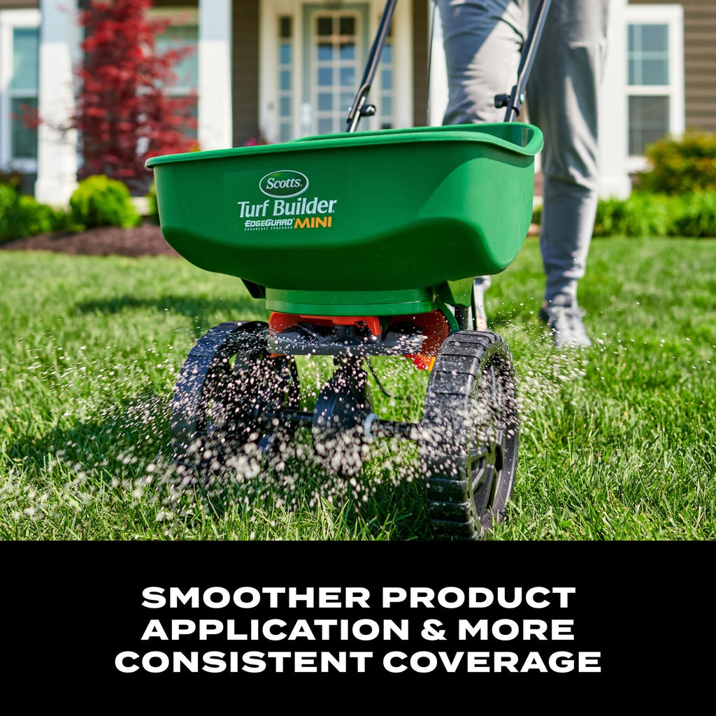 Mini Broadcast Spreader for Grass Seed, Fertilizer, Salt, Ice Melt V33133