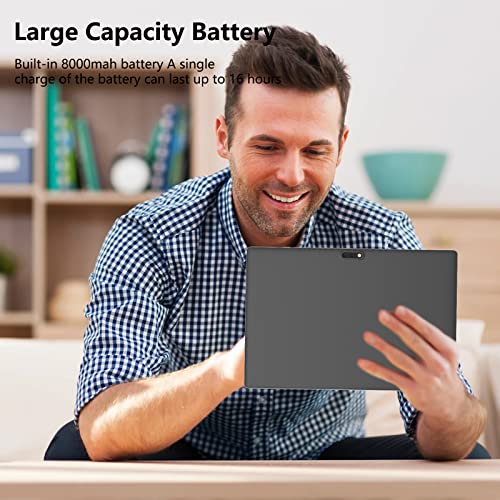 10 inch Android Tablet with Keyboard Case, 6GB RAM 32GB ROM S7781