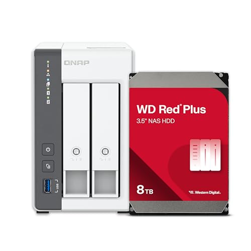 2-Bay 2.5GbE Desktop NAS with ARM Quad-Core CPU and 4GB RAM B1959