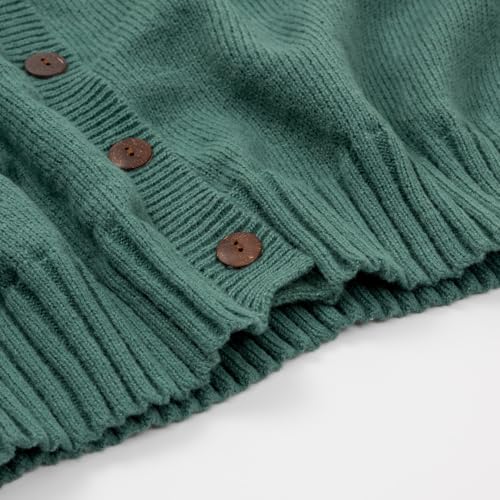 Women's Long Sleeve Button Knit Cardigan Sweater I652