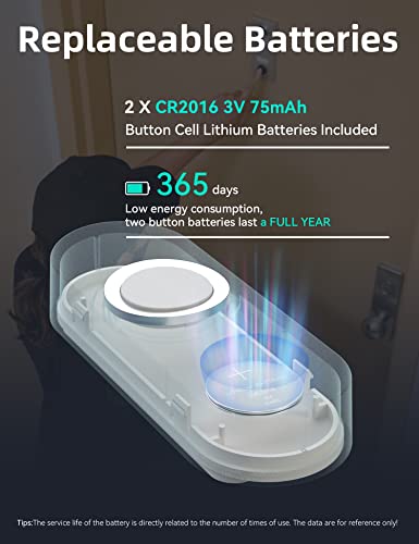 Wireless Doorbell, Waterproof, 1000ft Range, 2 Buttons & 2 Receivers Y887696