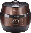 CUCKOO CRP-JHR0609F | 6-Cup (Uncooked) Induction Heating Pressure Rice Cooker | 13 Menu Options, Auto-Clean, Voice Guide, Made in Korea | Copper (Renewed) (Renewed)