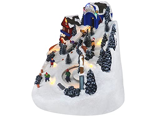 Lighted Musical Christmas Village Collectible Houses U181