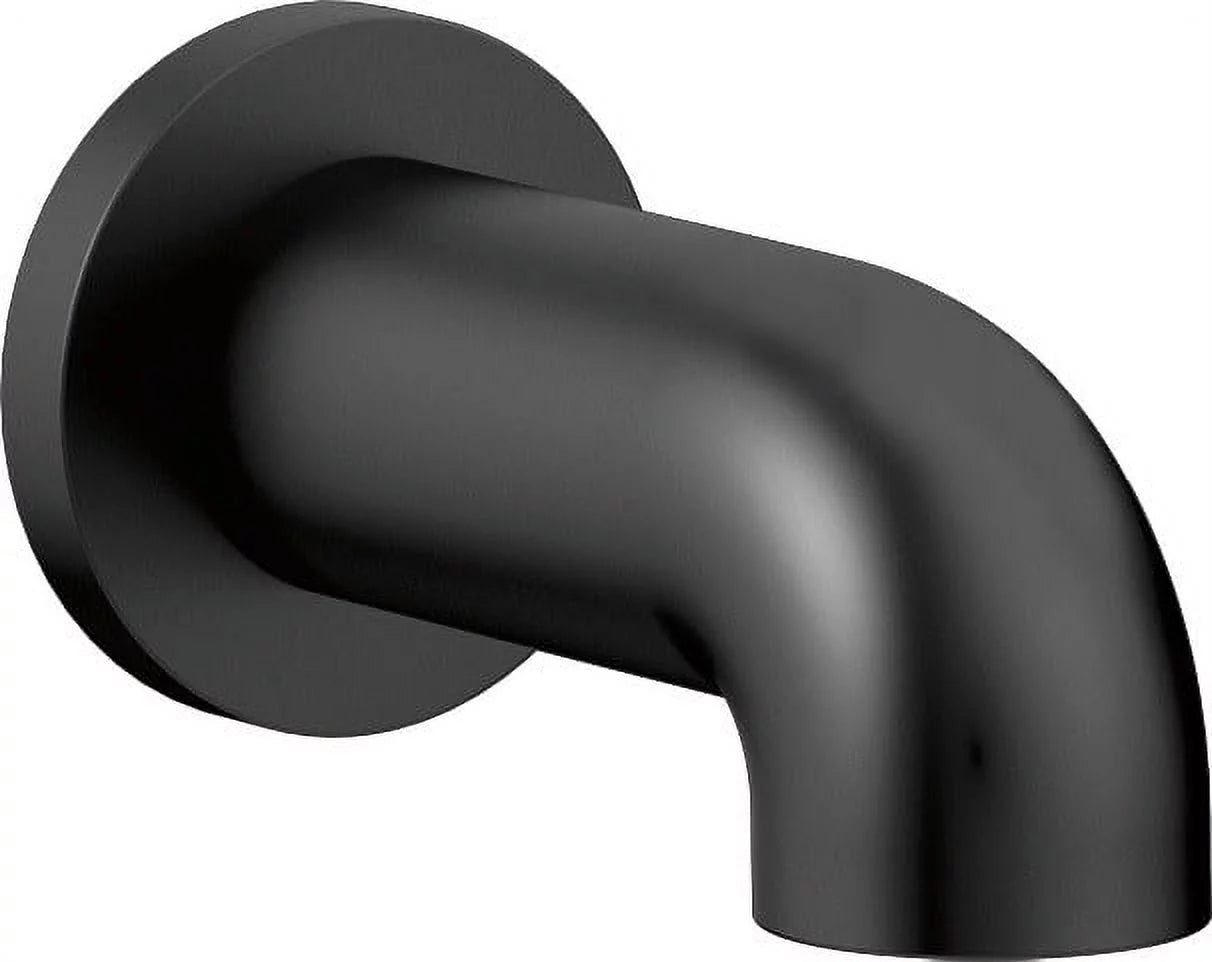 Matte Black Tub Spout - Non-Diverter N761