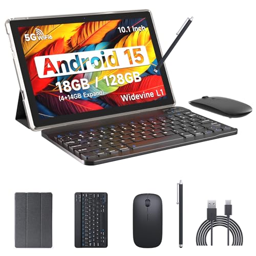 10 Inch Android Tablet with Keyboard Case Mouse Stylus J550018