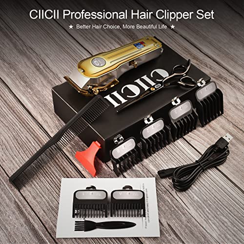 Cordless Hair Clippers for Men, Rechargeable Hair Beard Grooming Kit E222353