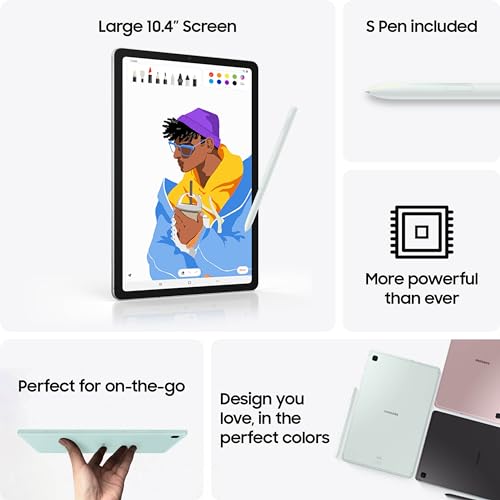 Galaxy Tab S6 Lite 10.4" 64GB WiFi Android Tablet with S Pen J377