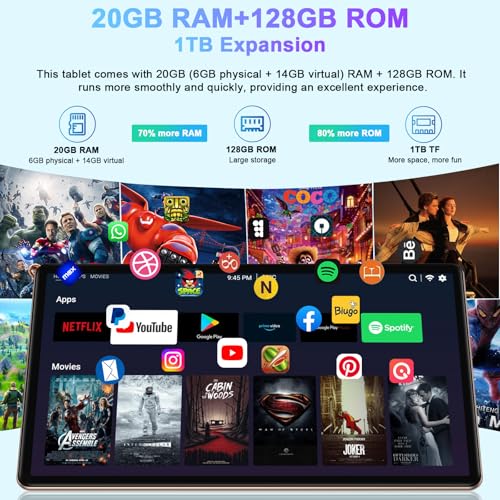 10 Inch Android Tablet with Keyboard and Mouse K3362