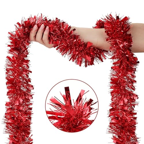 50ft Green Artificial Pine Christmas Garland for Indoor Outdoor Decor W5286