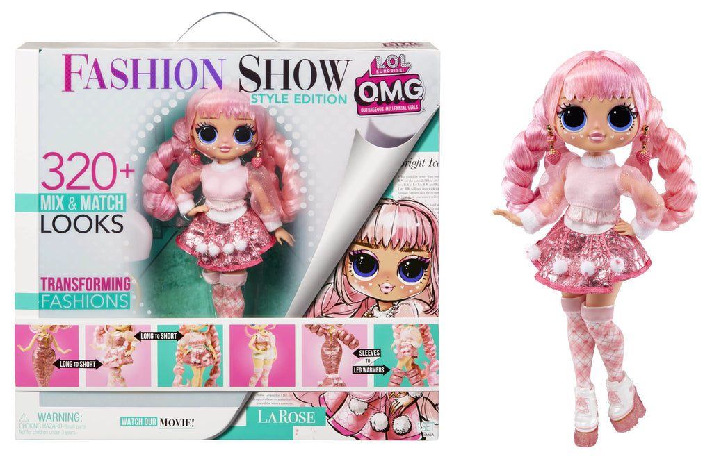 Fashion Doll with 320+ Fashion Looks F7844