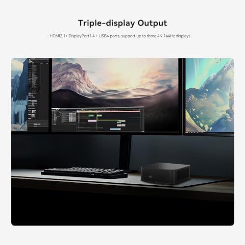 Gaming Mini PC with AMD Ryzen 9, 32GB DDR5, 1TB SSD B136572