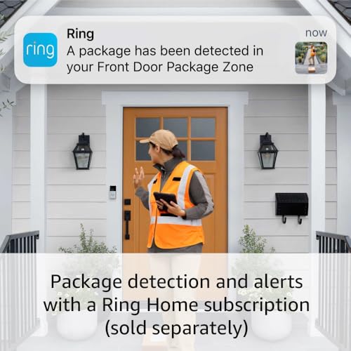 Battery Doorbell with Head-to-Toe Video, Two-Way Talk and Motion Alerts U183