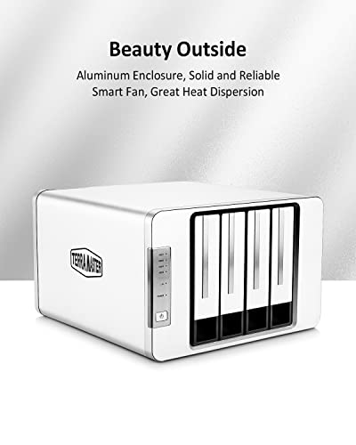 4-Bay NAS Network Storage Server with Quad-core CPU and 2.5GbE Ports R37240
