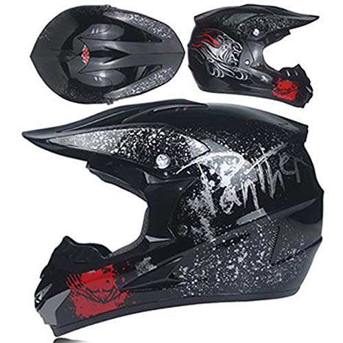Off-Road Motocross Helmet DOT Certified, Orange, Large V830