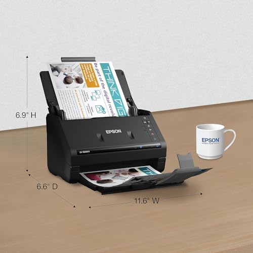 Wireless Color Duplex Desktop Document Scanner with Auto Document Feeder A1004