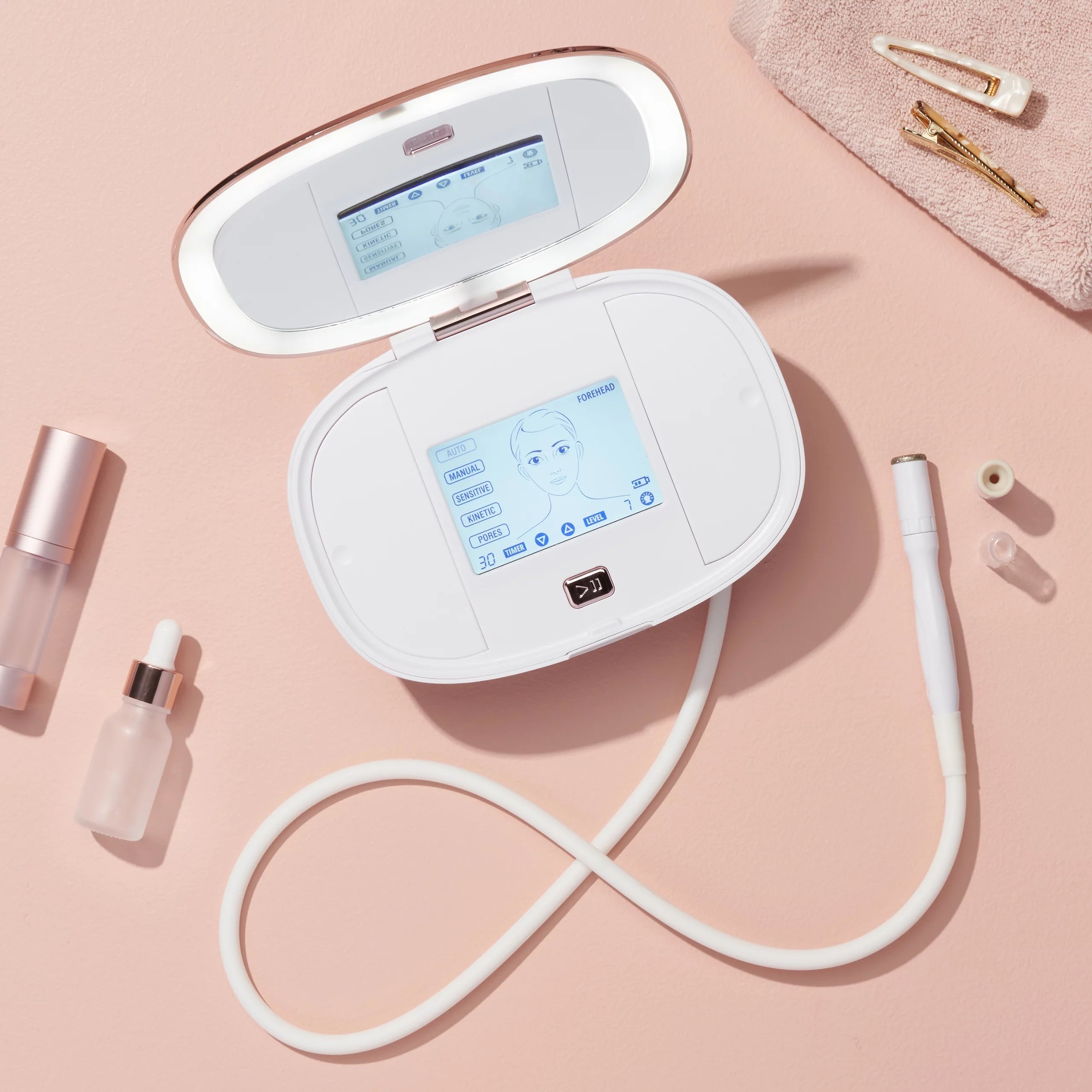 3 in 1 Microdermabrasion Machine with Diamond Tips and Pore Extractor N5809