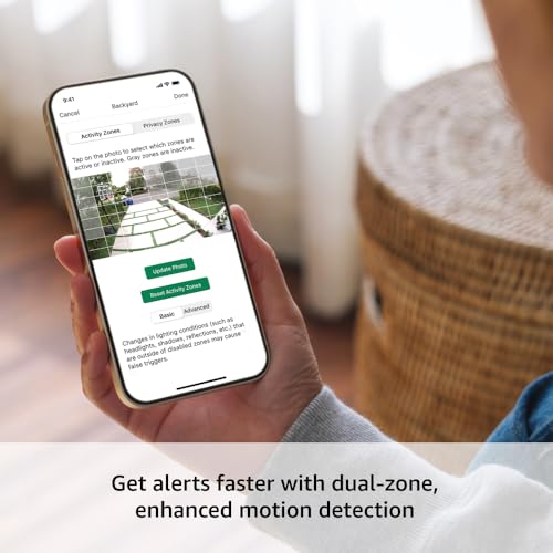 Wireless smart security camera with two-way talk and night vision B7174