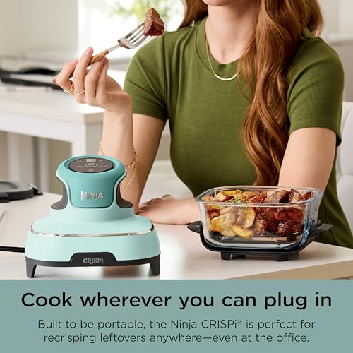 Air Fryer with Glass Containers, 4 QT & 6 Cup, Dishwasher Safe Z1664