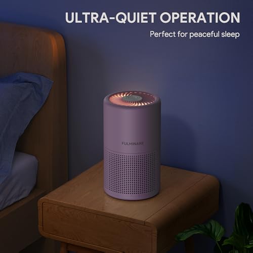 H13 True HEPA Air Purifier for Bedroom, Quiet with Night Light V933